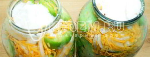 зеленые помидоры пальчики оближешь. Шаг 4