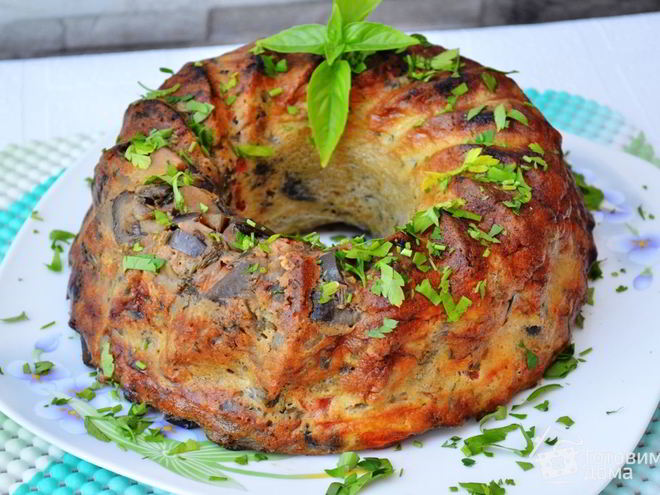 Рецепт баклажановового кугеля