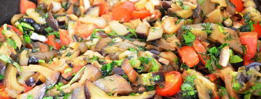 баклажанововый кугель. Шаг 4