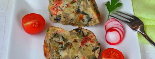 баклажанововый кугель. Шаг 7