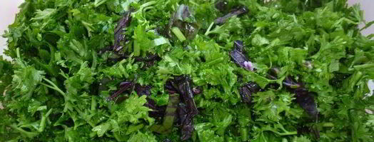 буйство цвета с печеными баклажанами. Шаг 7