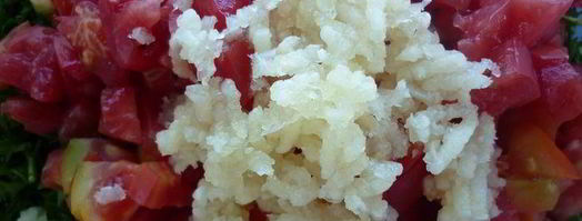 буйство цвета с печеными баклажанами. Шаг 10