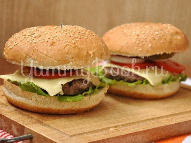 Рецепт бургера