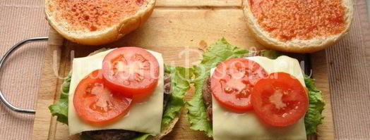 бургер. Шаг 10