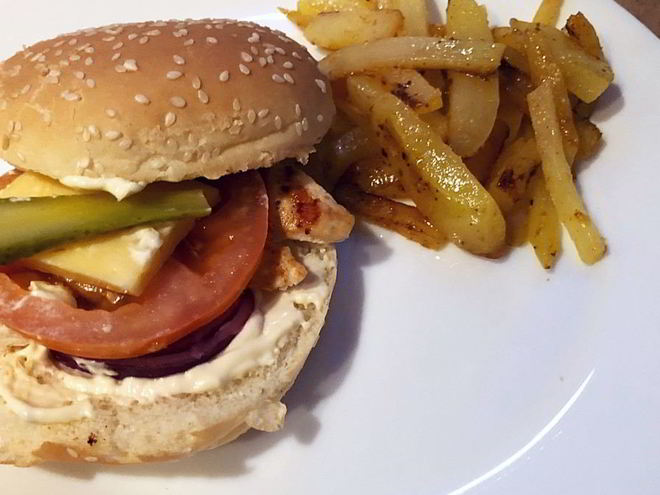 Рецепт домашних бургеров