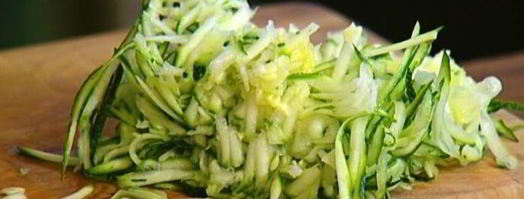 бутерброд из цукини с говядиной и авокадо. Шаг 2