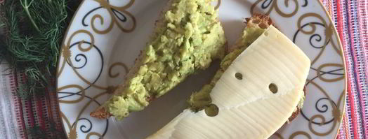 бутерброд с авокадо. Шаг 4