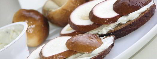 бутерброд с белым грибом. Шаг 2