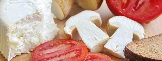 бутерброд с белым грибом. Шаг 3