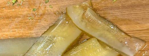 бутерброд с ветчиной, квашеной капустой, яблоками и сыром. Шаг 9