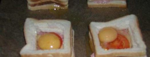 бутерброд с яйцом. Шаг 17