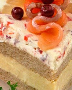 Бутербродный торт Элитный