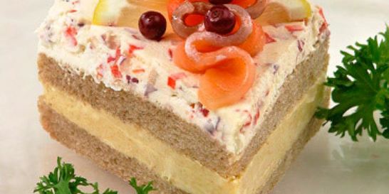 Бутербродный торт Элитный