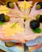 Бутербродный торт