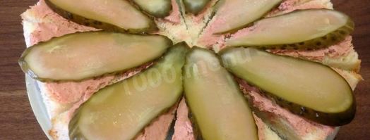 бутербродный торт. Шаг 6