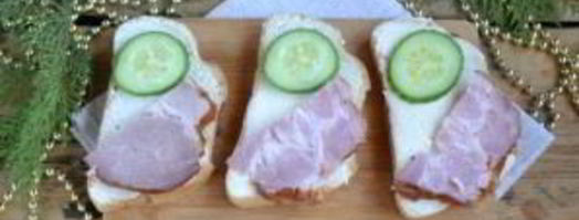 бутерброды петушки. Шаг 6