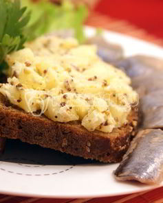 Бутерброды с картофелем