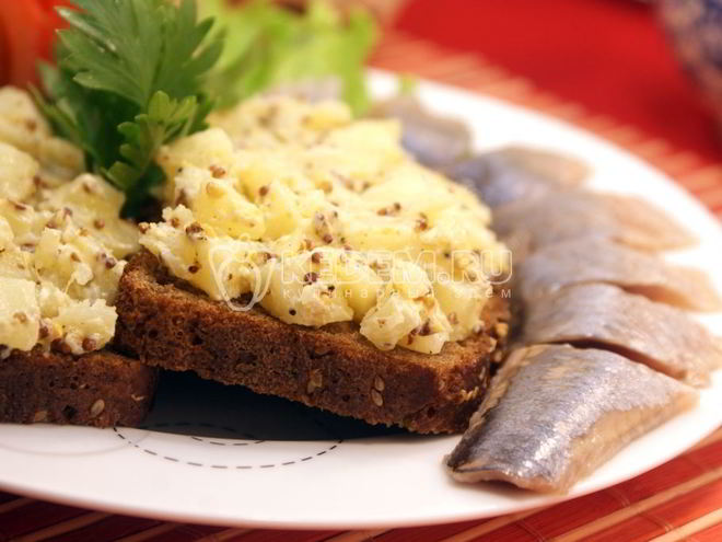 Рецепт бутербродов с картофелем