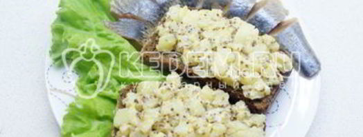 бутерброды с картофелем. Шаг 4