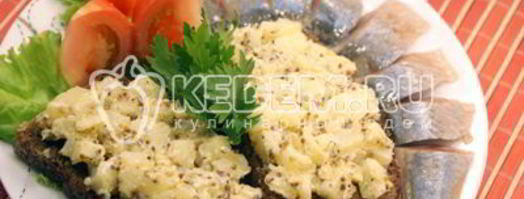 бутерброды с картофелем. Шаг 5