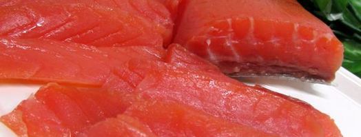 бутерброды с лососем, свеклой и авокадо. Шаг 4