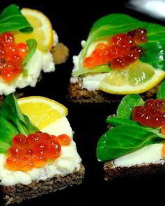 Бутерброды с маскарпоне