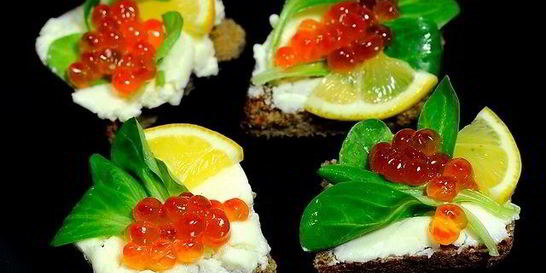 Бутерброды с маскарпоне