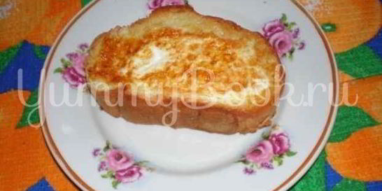 Бутерброды с обжаренным яйцом