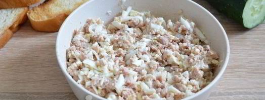 бутерброды с печенью трески и яйцом. Шаг 6