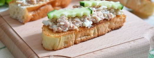 бутерброды с печенью трески и яйцом. Шаг 8