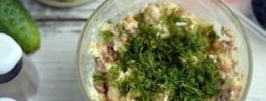 бутерброды с тунцом и икрой. Шаг 5