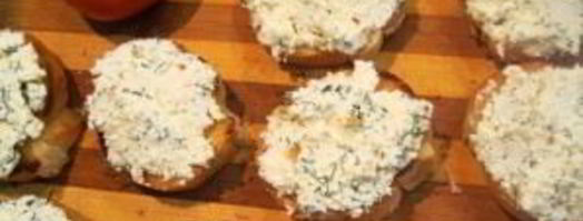 бутерброды с творогом. Шаг 3