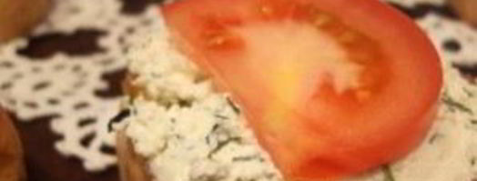 бутерброды с творогом. Шаг 4