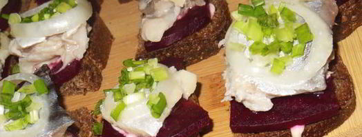 бутерброды со скумбрией быстрого домашнего посола. Шаг 9