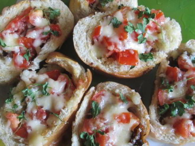 Рецепт быстрых горячих бутербродов