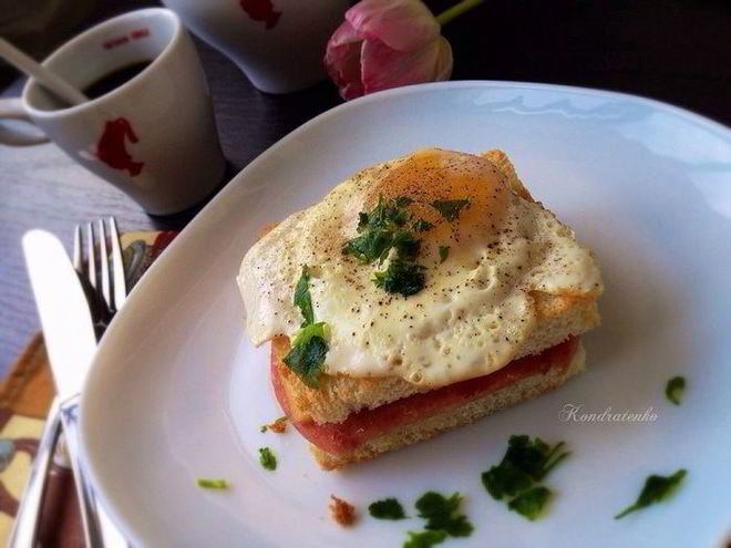 Рецепт французкого бутерброда крок-мадам