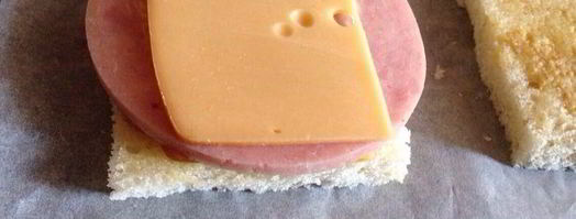 французкий бутерброд крок-мадам. Шаг 3