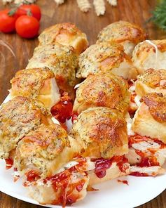 Горячие бутерброды с курицей