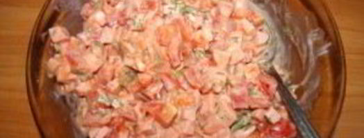 горячие бутерброды с сосисками. Шаг 3