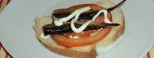 горячие бутерброды со шпротами и сыром. Шаг 4