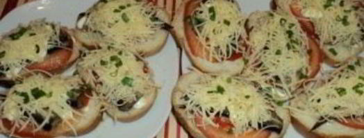 горячие бутерброды со шпротами и сыром. Шаг 5