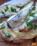 Горячие бутерброды со шпротами