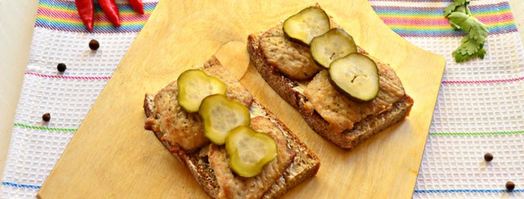 горячие бутерброды со свининой. Шаг 4