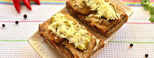 горячие бутерброды со свининой. Шаг 6