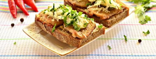 горячие бутерброды со свининой. Шаг 7