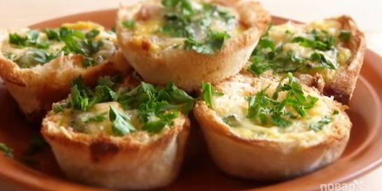 Горячие бутерброды в духовке