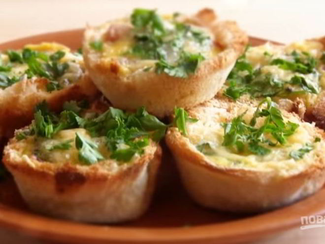 Рецепт горячих бутербродов в духовке