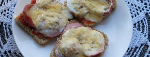 горячие бутерброды за 2 минуты в микроволновке. Шаг 4