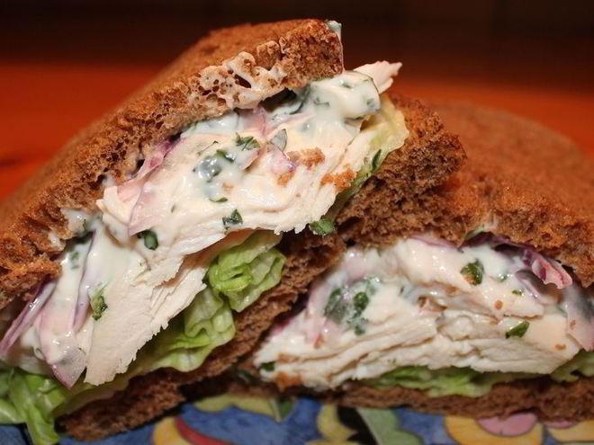 Рецепт холодных бутербродов