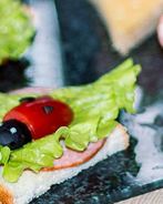 Необычные праздничные бутерброды для детей